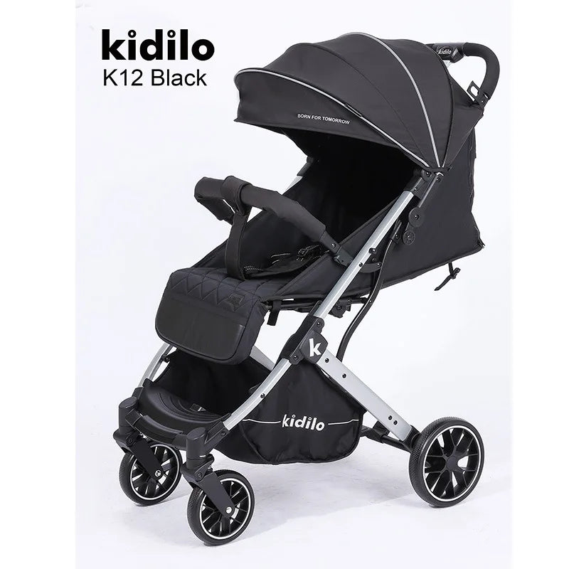 2025 New High-view Stroller, Lightweight Baby Stroller, Can Be Used in Sitting or Reclining Positions, Children's Stroller